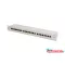 DIGITUS DN-91624S 19" 1U 24port Cat.6 kompakt szürke árnyékolt patch panel