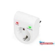   DIGITUS DN-95400 16A 3500W Schuko túlfeszültségvédő adapter