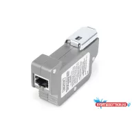 DIGITUS DN-95421 DIN sínes RJ45 PoE túlfeszültségvédő