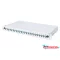 DIGITUS DN-96332-4 19" 1U 24xLC duplex OM4 toldóval pigtaillel és kötőkazettával szerelt optikai patch panel