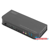 DIGITUS DS-12874 UHD 4K 60Hz 2 port HDMI KVM Switch