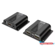   DIGITUS DS-55100-1 HDMI Full HD 60Hz Cat.6/Cat.6A/Cat.7 50m extender szett