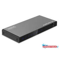 DIGITUS DS-55337 4 portos 4K/60Hz HDMI splitter