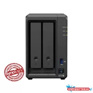   Synology DiskStation DS725+ (4GB) 2x SSD/HDD lemezes NAS + regisztrációs kártya