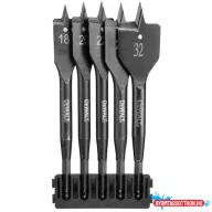 DEWALT Hegytartó, lapos fafúrók Extreme, 5db, 18-32mm