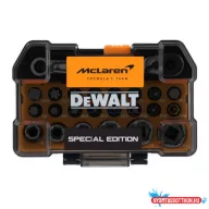   DEWALT Bit- és dugókulcskészlet, McLaren F1 Team, 24db, racsnival