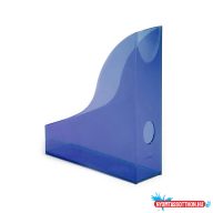 Iratpapucs 7cm, Durable Basic, áttetsző kék