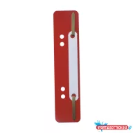   Gyorsfûzõ szerkezet, lefûzõlapocska, PP Durable 25 db/csomag, piros