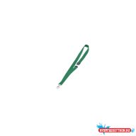 Textil szalag Durable karabinerrel, 10 db/csomag, zöld