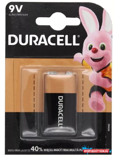 Duracell MN1604 9V-os elem 1 db