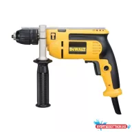 DEWALT Fúrógép, ütőművel, 650 W, 13mm, gyorstokmány