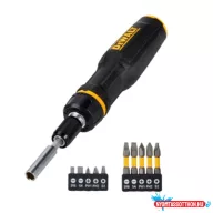 DEWALT Csavarhúzó, racsnis, teleszkópos, 10 in 1, MAX FIT