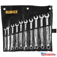 DEWALT Csavarkulcskészlet, kombinált, 10db, 10-19mm