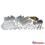   DEWALT Szerszámkészlet, 205db, 1/4", 3/8", 1/2"