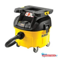   DEWALT Porszívó, 30L, 1400W, L osztály, TSTAK, szűrőtisztító, szinkron