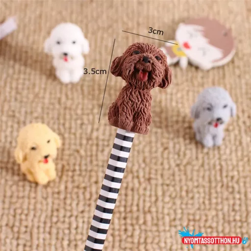 3D radír - kiskutya (db)