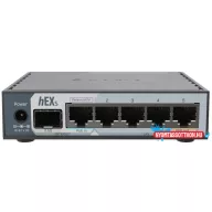   MikroTik hEX S (2025 verzió) E60iUGS L4 512MB 5xGbE LAN 1x2.5 GbE SFP port router