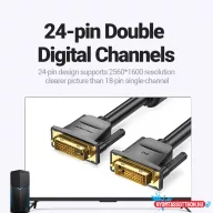 Vention DVI (24+1) -> DVI, 3m, kábel