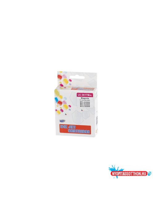 Brother LC3617 tintapatron magenta ECO (utángyártott)