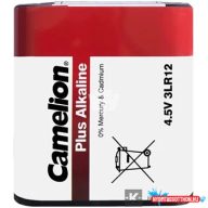 Elem 3LR12 4,5V alkáli lapos elem Camelion