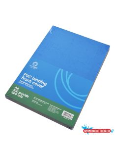   Előlap, A4, 200 micron 100 db/csomag, Bluering® áttetsző kék