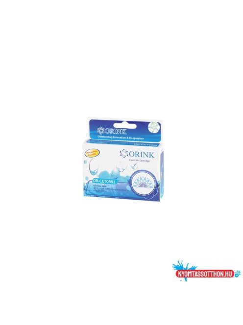 Epson T0552 tintapatron cyan ORINK (utángyártott)