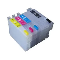   Epson T2711-T2714 (27XL) (WF-7710, WF7210) kompatibilis újratölthető tintapatron szett (tinta nélkül)