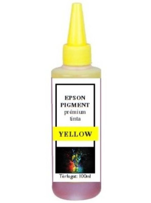 T0804 pigment alapú yellow tinta, 100ml (db)