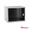 Legrand EVO9U6045 Evoline 19" 9U SZÉL:600 MÉLY:450 MAG:495 MAX:65kg üvegajtós szürke fali rack szekrény