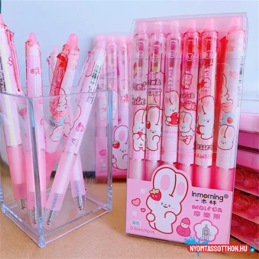 Radírozható toll (pink nyuszis)