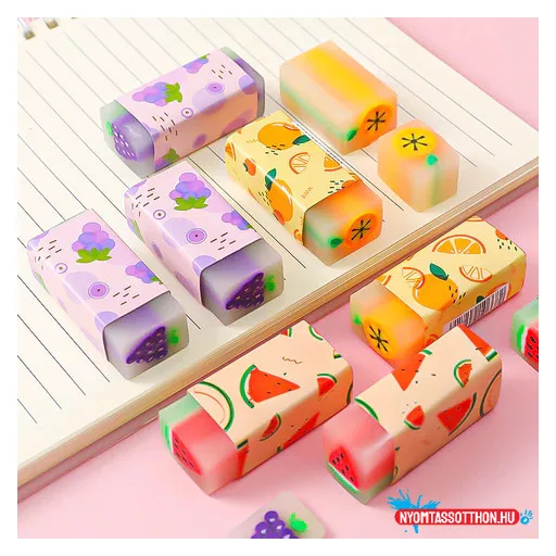 Gyümölcsös radír