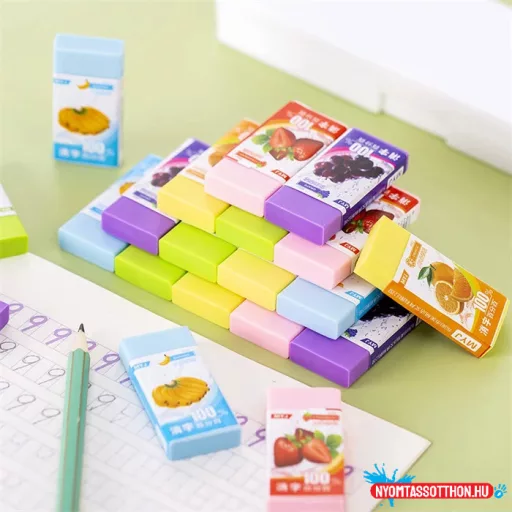 Illatos radír - 5 féle