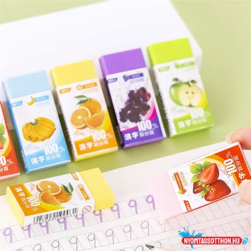 Illatos radír - 5 féle