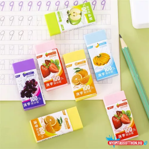 Illatos radír - 5 féle