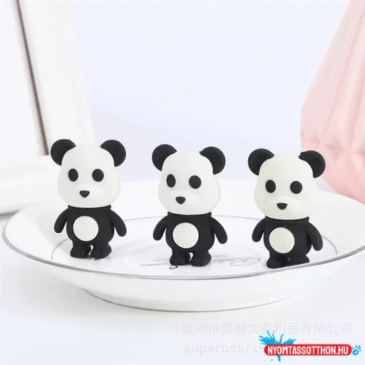 3D radír - Cuki panda (db)