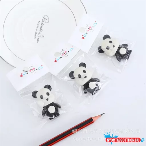 3D radír - Cuki panda (db)