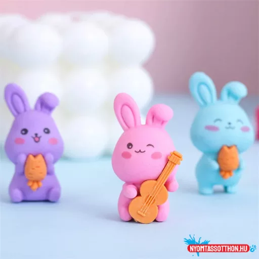 3D radír - Cuki nyuszi (db)