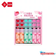 Cuki radír - szívecskés