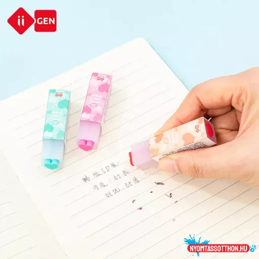 Cuki radír - szívecskés