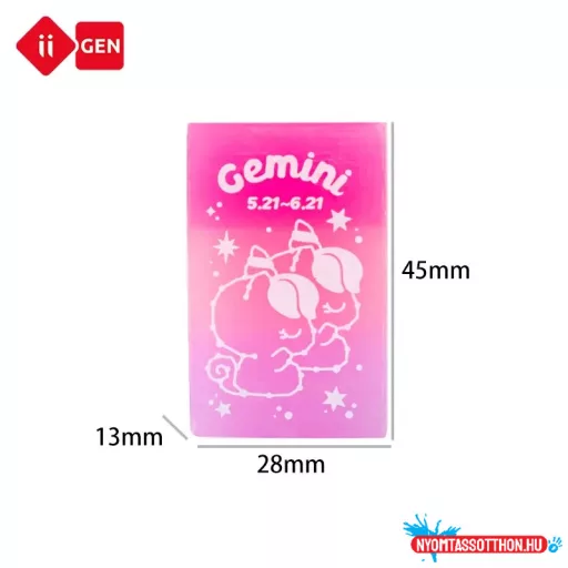 Cuki radír - unikornis