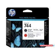 HP F9J88A 744 Pr.head M.Bk&Red (Eredeti)