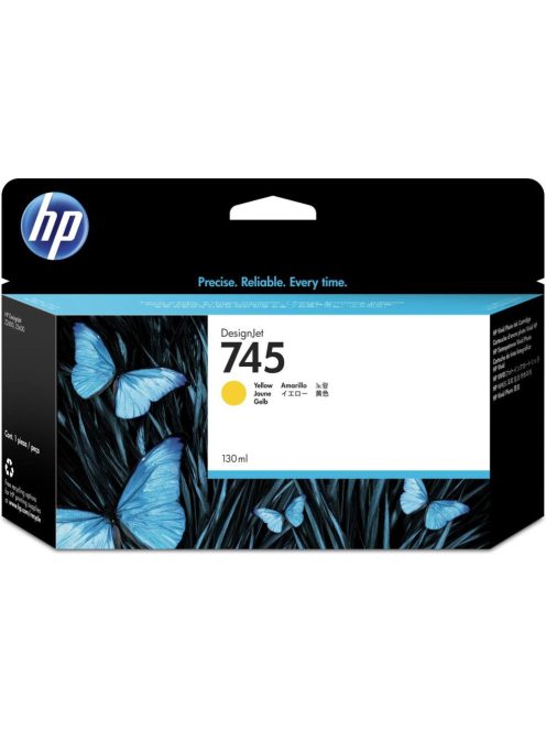 HP F9J96A Patron Yel 130ml No.745 (Eredeti)