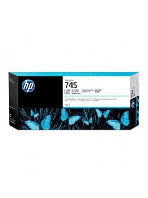 HP F9K04A Patron Photo Bk300ml No.745 (Eredeti)