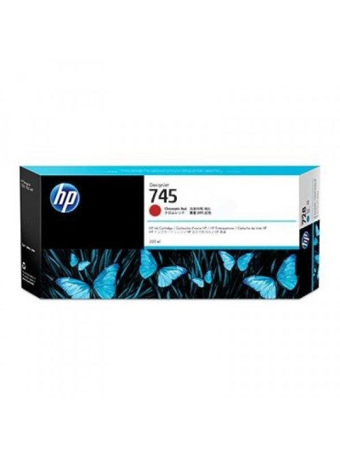 HP F9K06A Patron Chromatic Red 300ml No.745 (Eredeti)