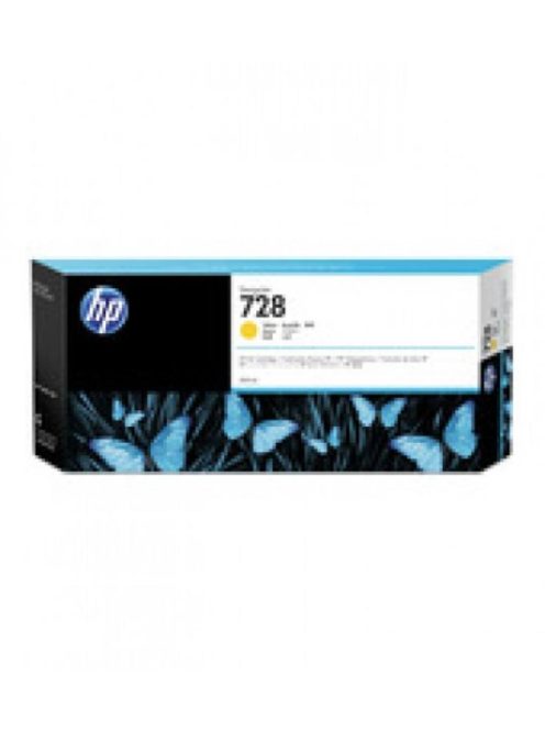 HP No.728 300-ml Yellow InkCart F9K15A (Eredeti)