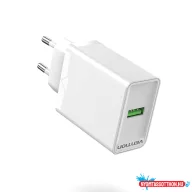 Vention USB-A (1port,18W, fehér) , töltő