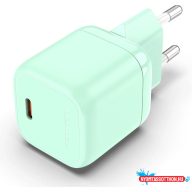 Vention USB-C (1port,30W, zöld) ,töltő