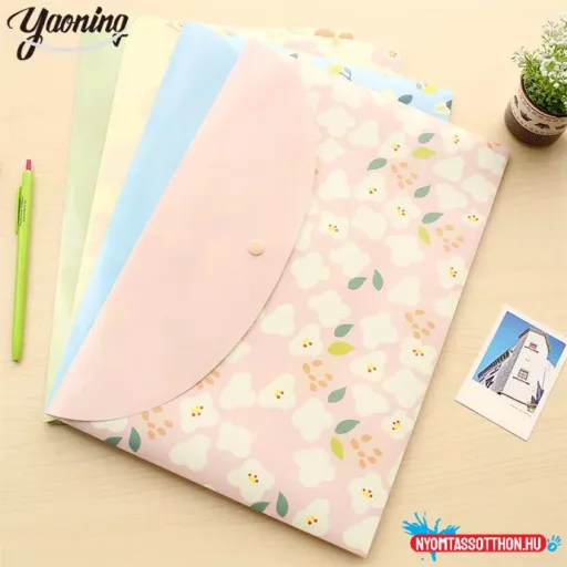 Műanyag cuki tasak - patent