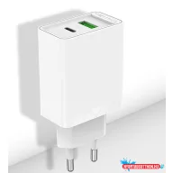 Vention USB-A+C (2port, 18W/20W,fehér), töltő
