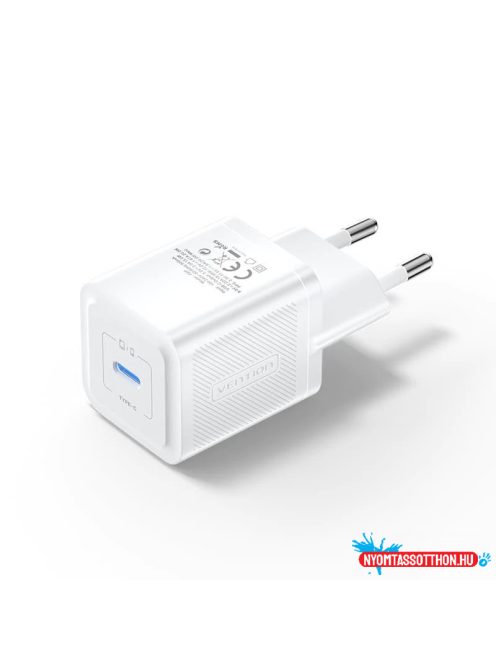 Vention USB-C (GaN,1port,20W, fekete), töltő